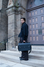 LEATHER WEEKENDER BAG