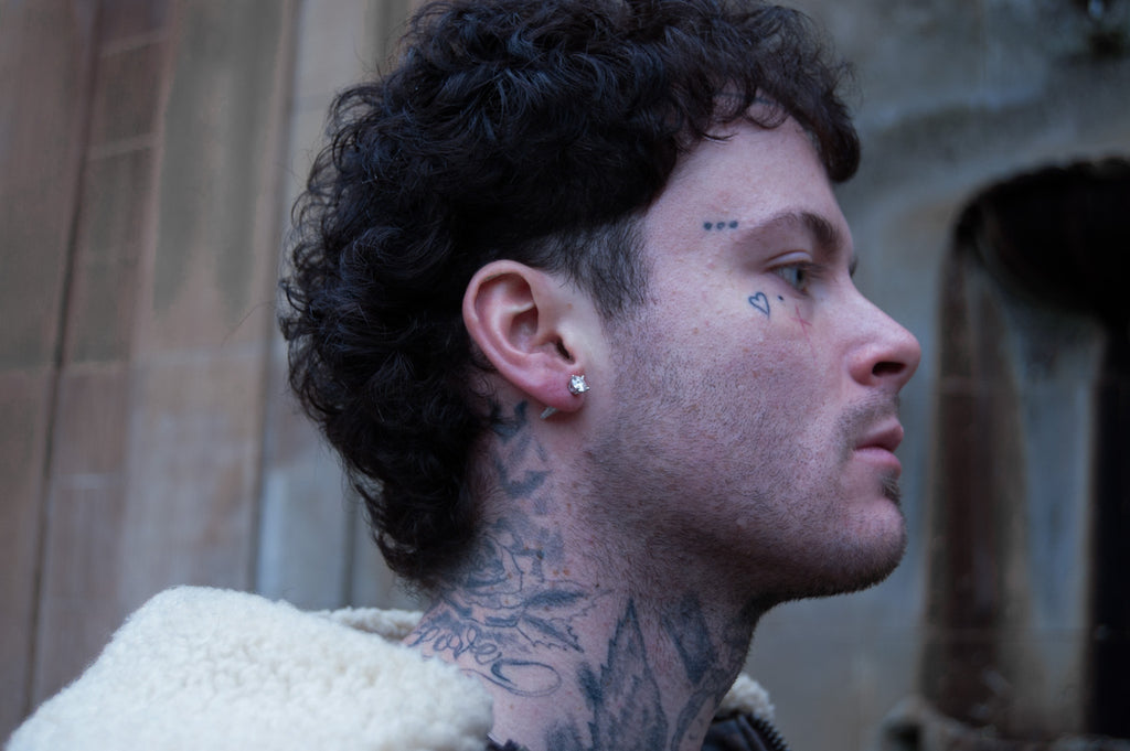 SPIKED STUD EARRINGS