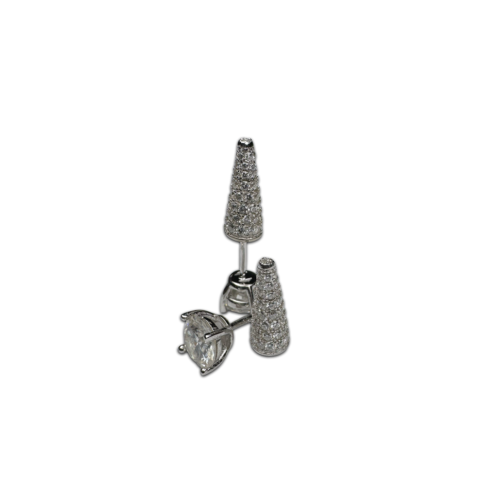 SPIKED STUD EARRINGS