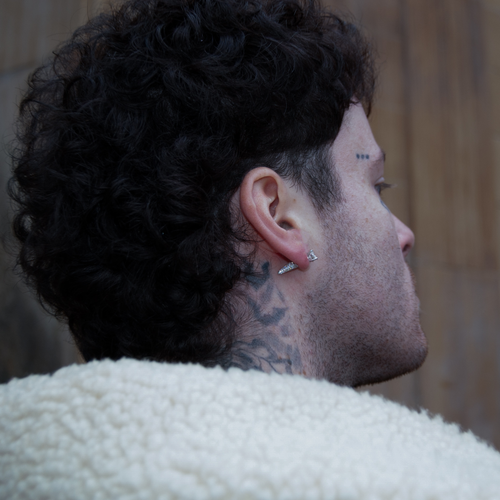 SPIKED STUD EARRINGS